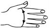 Edema Glove Open fingers (902) attēls