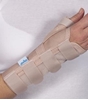 Long thumb orthosis with palm metal strip (C80) attēls